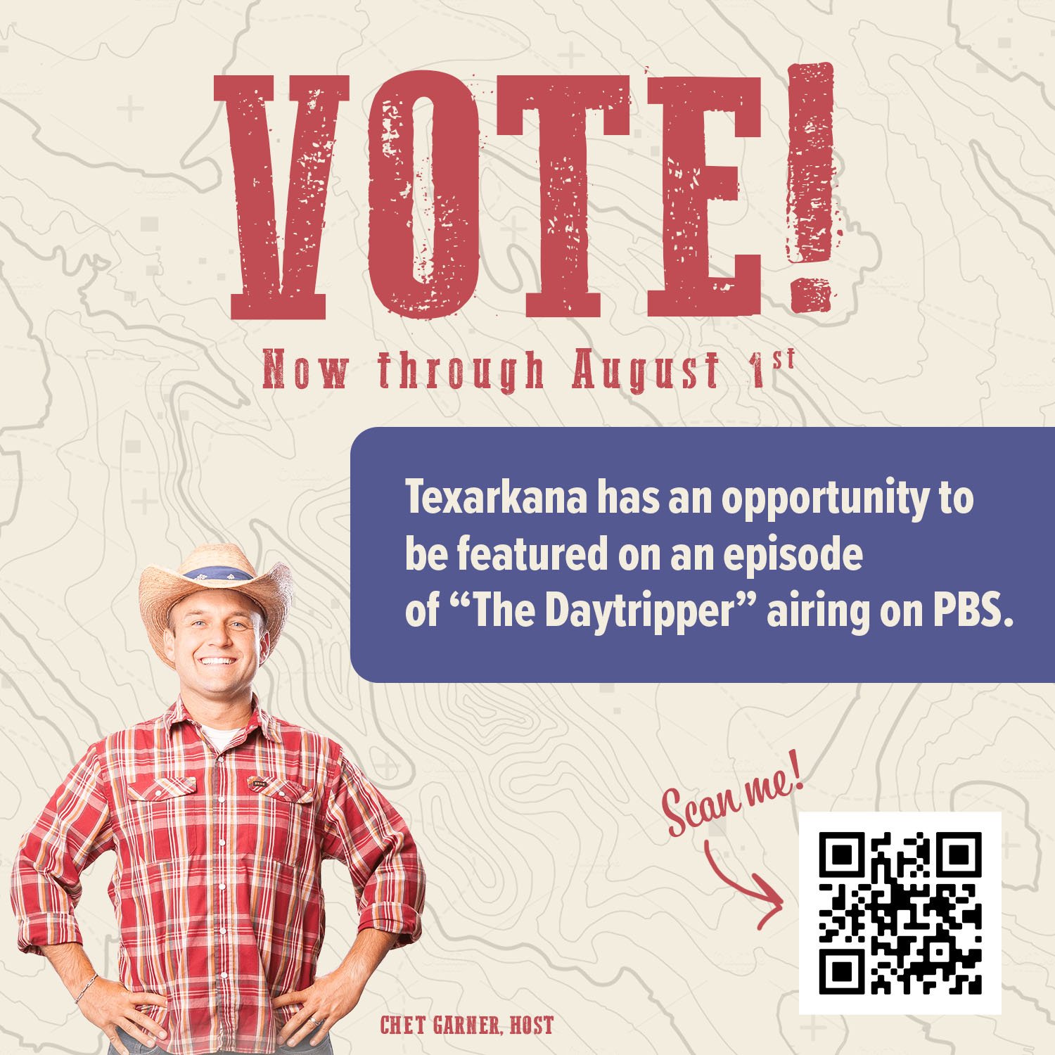 Texarkana Named Finalist for Viewer’s Choice Episode of “The Daytripper”