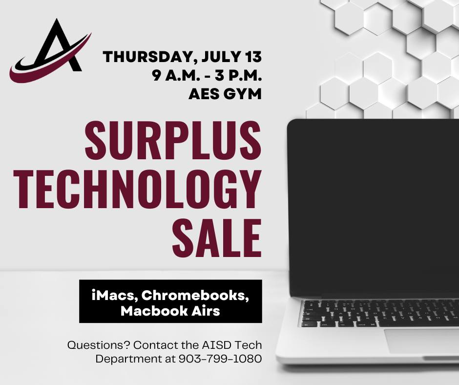 AISD To Hold Surplus Tech Sale