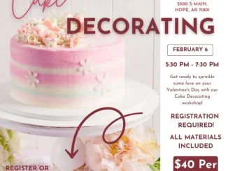 Cake Decorating Class to be held at UAHT