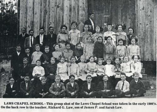 LAWS CHAPEL SCHOOL 1900